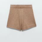 Short de punto, de Zara