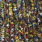 Vista general de la grada durante un partido de Italia (Photo by Francois Xavier Marit - Pool/Getty Images)