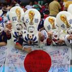 Aficionados japoneses. (Photo by Jamie Squire/Getty Images)
