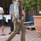 Película: Heart of the Sea (2015) Uno de los pocos marineros que se pedieron en el mar durante 90 días después después de que se golpease contra una ballena y se hundiese. Peso: Tuvo que deshacerse de los kilos de masa muscular que ganó...