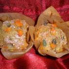 No, los muffins no son siempre dulces. Esta receta tiene un rico sabor a romero, calabaza y pipas de calabaza, para rematar.