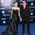 HOLLYWOOD, CA - MAY 28: Actors Angelina Jolie and Brad Pitt attend the World Premiere of Disney's 'Maleficent' at the El Capitan Theatre on May 28, 2014 in Hollywood, California. (Photo by Jason Merritt/Getty Images)