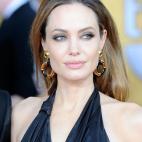 LOS ANGELES, CA - JANUARY 29: Actress Angelina Jolie arrives at the 18th Annual Screen Actors Guild Awards at The Shrine Auditorium on January 29, 2012 in Los Angeles, California. (Photo by Frazer Harrison/Getty Images)