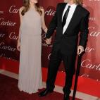 PALM SPRINGS, CA - JANUARY 07: Actors Angelina Jolie and Brad Pitt arrive at the 2012 Palm Springs International Film Festival Awards Gala at Palm Springs Convention Center on January 7, 2012 in Palm Springs, California. (Photo by Frazer Harri...