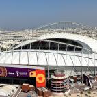 Exterior del Estadio Internacional Khalifa.