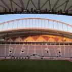 Interior del Estadio Internacional Khalifa.