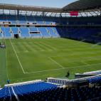 Interior del Estadio 974.
