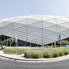 Exterior del Estadio Ciudad de la Educaci&oacute;n.