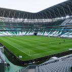 Interior del Estadio Ciudad de la Educaci&oacute;n.