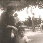 Torra, con su abuela Maria