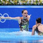 Clarissa Johnston y Laura Strugnell, de la delegación sudafricana