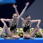 Las dos Svetlanas arrasaron con su atuendo arácnido