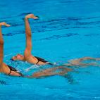 Nuria Diosdado y Joana Jiménez, defendiendo la actuación de México