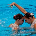 Iris Tio Casas y Alisa Ozhogina Ozhogin compitieron por España