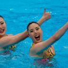 Yukiko Inui y Megumu Yoshida, las representantes de Japón