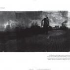 "Desde que era niño tengo un sueño recurrente: un gigante que camina por el campo. Así que fue maravilloso poder ilustrarlo", explica sobre este dibujo en el que el monstruo "atraviesa el cementerio y se dirige a la casa, a Conor y al relato ...