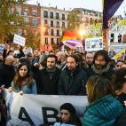 Manifestaci&oacute;n ante el Tribunal Supremo en Madrid.