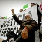 Manifestaci&oacute;n ante el Tribunal Supremo en Madrid.