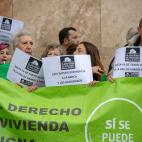 Manifestación ante los Juzgados de Toledo.