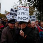 Manifestación ante el Tribunal Supremo en Madrid.