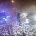 Los bomberos han tenido que auxiliar a muchos conductores