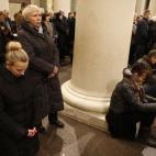 Fieles cristianos en Vilnius, Lituania. (AP Photo/Mindaugas Kulbis)