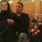 Fieles cristianos en la Misa del Gallo (AP Photo/Hadi Mizban)