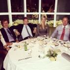 En familia para la cena de Nochebuena.