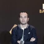 From left: Portugal's Christiano Ronaldo, Spain's Andres Iniesta and Argentina's Lionel Messi, the nominees for the FIFA Men's World Soccer Player of the Year Award, attend a press conference during the FIFA Ballon d'Or Gala 2013 held at the Kon...
