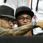 En la semifinal del Mundial de Baloncesto (Lituania-Estados Unidos) en Barcelona el 11 de septiembre.