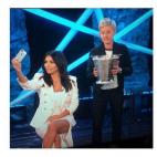 Justo antes de su Ice Bucket Challenge.