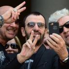 El un evento por el 74º cumpleaños de Starr en Los Ángeles.