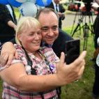 El entonces todavía primer ministro escocés en septiembre en Glasgow.