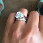 La cantante hizo ver en Instagram que se había casado.