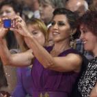 La actriz, en el Festival de Vitoria.