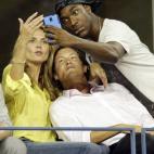 En el Abierto de Tenis de EEUU, en Nueva York.