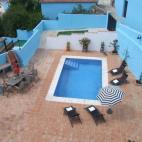 Todo es azul, y también esta casa. En Júzcar, a 25 minutos de Ronda (Málaga)