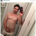 Los selfies están bien (pesados, pero bien). Los selfies un poco sexies pueden estar bien. Pero el selfie de James Franco fue demasiado. Hasta él tuvo que explica los motivos de la imagen.