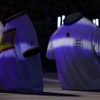 Algunas de las camisetas de las selecciones que participar&aacute;n en el Mundial.