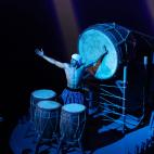 Uno de los momentos del espect&aacute;culo de la inauguraci&oacute;n.