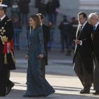 Felipe VI preside por vez primera, acompañado de doña Letizia, la celebración de la Pascua Militar, a la que asisten representantes de las instituciones del Estado, los tres Ejércitos y la Guardia Civil.