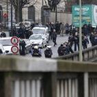 Zona del tiroteo en Porte de Vincennes, donde se encuentra el restaurante kosher atacado.