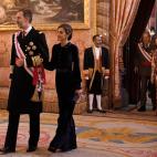 En la Pascual Militar, celebrada en el Palacio Real de Madrid.