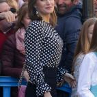 En la misa de Pascua en la Catedral de Palma de Mallorca.