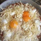 Y hornear hasta que el queso este derretido y la masa crujiente.