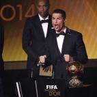 Cristiano Ronaldo, tras recibir el premio