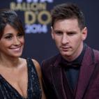 Antonella Roccuzzo y Lionel Messi