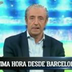 Sobre los incidentes en Catalu&ntilde;a en octubre de 2019: &ldquo;Ah&iacute; est&aacute;n los de las sonrisas quemando... Y digo sonrisas porque no s&eacute; si est&aacute;n sonriendo al llevar pasamonta&ntilde;as... Esta es la imagen de B...