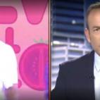 Roberto Fern&aacute;ndez arranc&oacute; el informativo hablando de la explosi&oacute;n en Beirut (L&iacute;bano)﻿, en la que murieron m&aacute;s de 150 personas. Pero mientras lo hac&iacute;a, la imagen segu&iacute;a partida en dos, ...