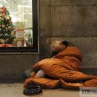 Suite "El Corte Inglés", en la calle Preciados, 1 (Madrid). "La gente ve a estas personas pero en realidad no las ve, no existen", denuncia Williams.